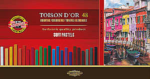 Mīkstā kvadrātveida pastelis Toison D'Or Square (48 krāsas)