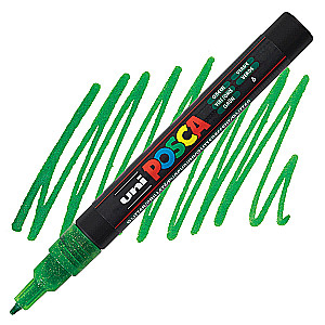 Marķieris UNI Posca PC-3ML, zils ar spīdumiem (6)