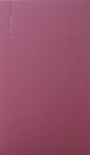 Ikdienas plānotājs - QUADRO 2025, bordo