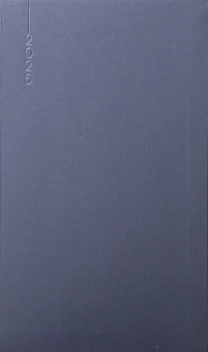 Ikdienas plānotājs - QUADRO 2025, melns
