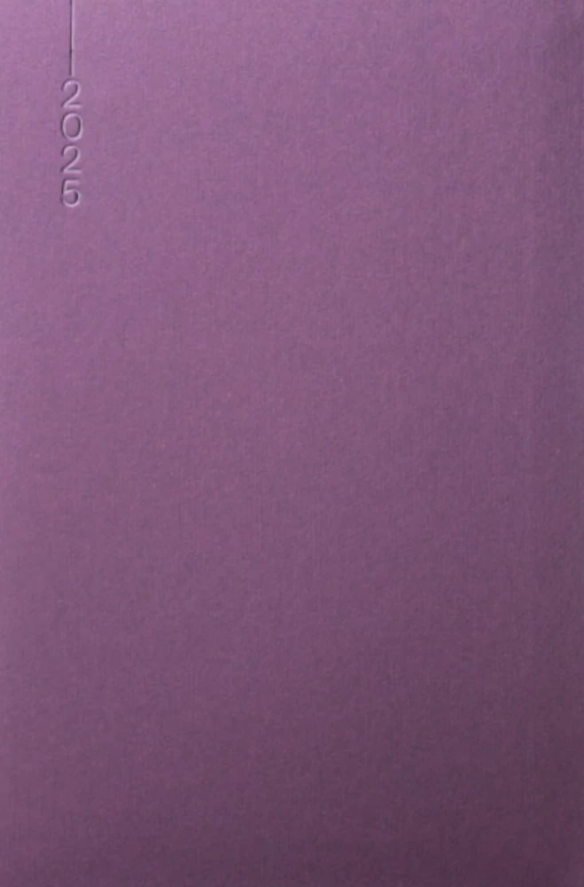 Ikdienas plānotājs - QUADRO 2025, violetā