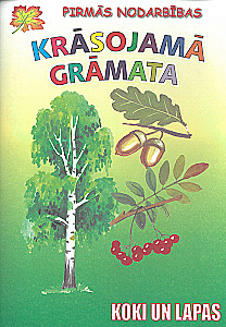Krāsojamā grāmata - Koki un lapas