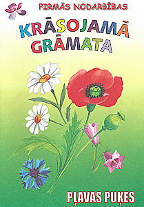 Krāsojamā grāmata - Pļavas puķes