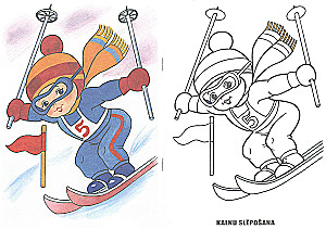 Krāsojamā grāmata - Sports