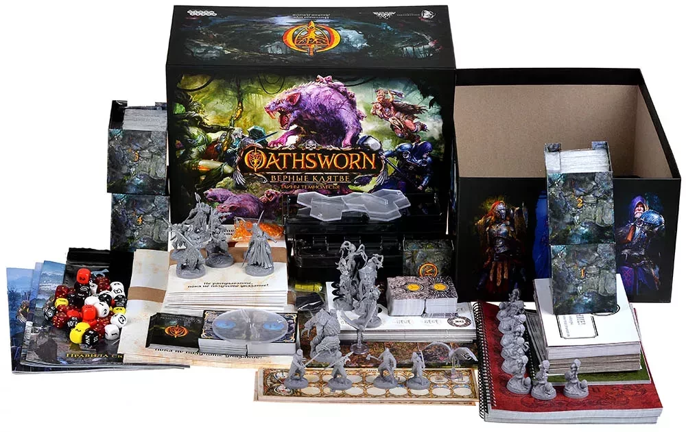 Настольная игра - Oathsworn. Верные клятве. Тайны Темнолесья