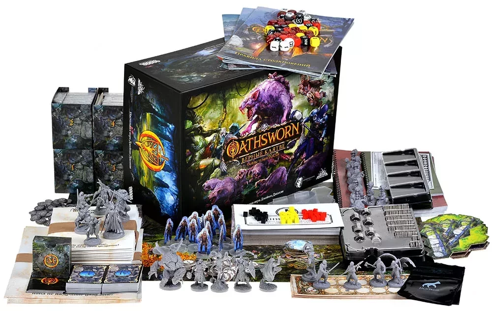 Настольная игра - Oathsworn. Верные клятве. Тайны Темнолесья