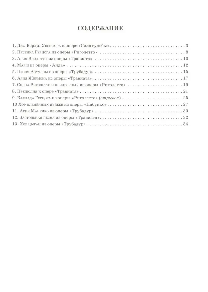 Верди. Лучшее. Самые известные сочинения. Для фортепиано