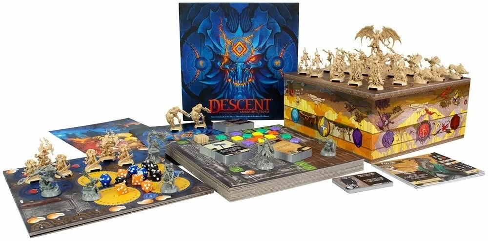 Настольная игра - Descent. Сказания тьмы