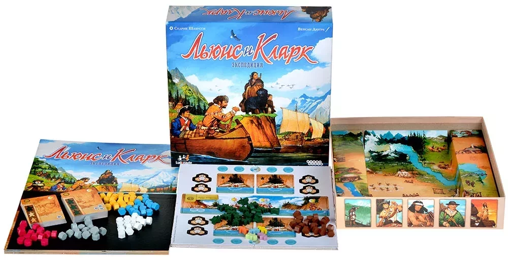 Настольная игра - Льюис и Кларк. Экспедиция