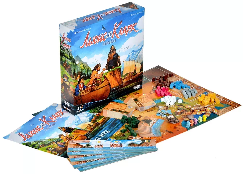 Настольная игра - Льюис и Кларк. Экспедиция