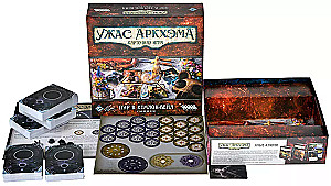 Настольная игра - Ужас Аркхэма. Карточная игра: Пир в Хемлок-Вейл. Сыщики
