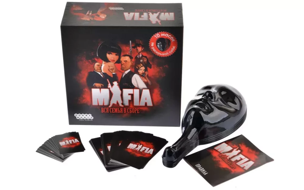 Настольная игра - Мафия. Вся семья в сборе