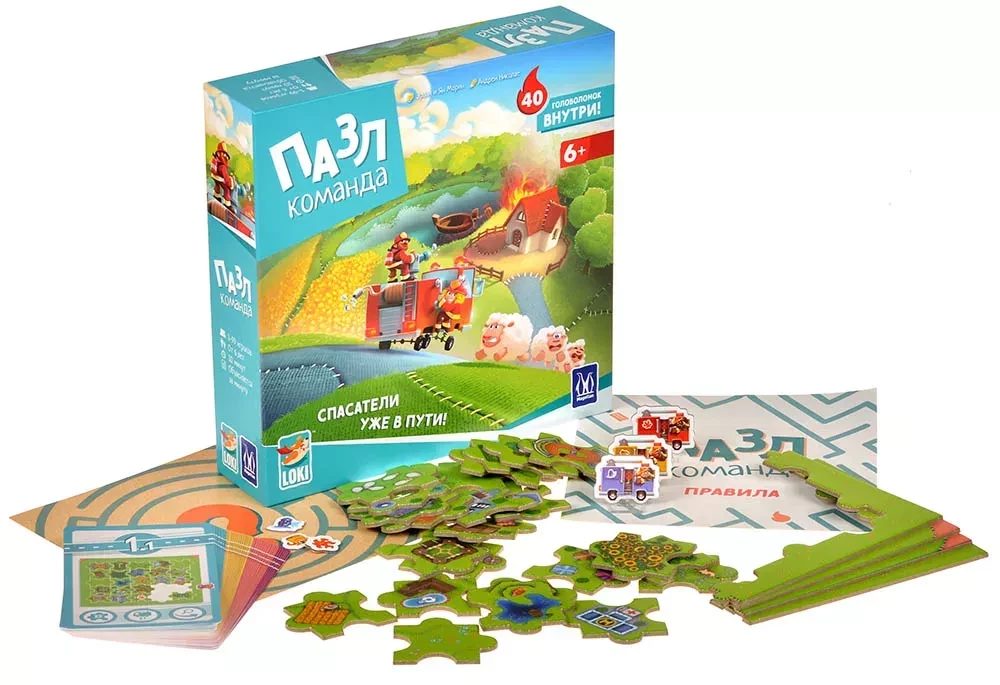 Настольная игра - Пазл-команда