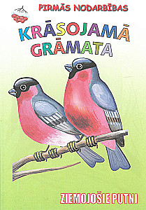 Krāsojamā grāmata - Ziemojošie putni
