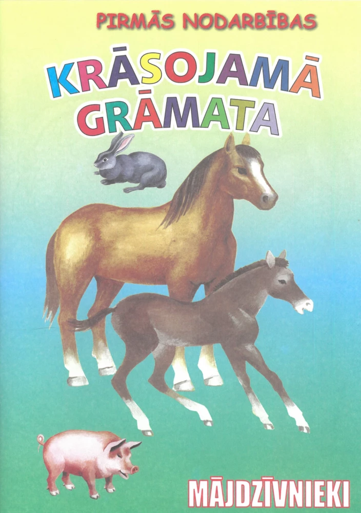 Krāsojamā grāmata - Mājdzīvnieki