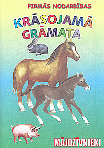 Krāsojamā grāmata - Mājdzīvnieki