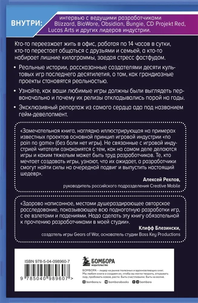 Asinis, sviedri un pikseļi. Otrā puse videospēļu industrijā