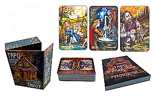 Tarot kārtis Brāļu Grimmu. The Brothers Grimms Tarot (kāršu komplekts ar grāmatu instrukcijām zīlēšanai)