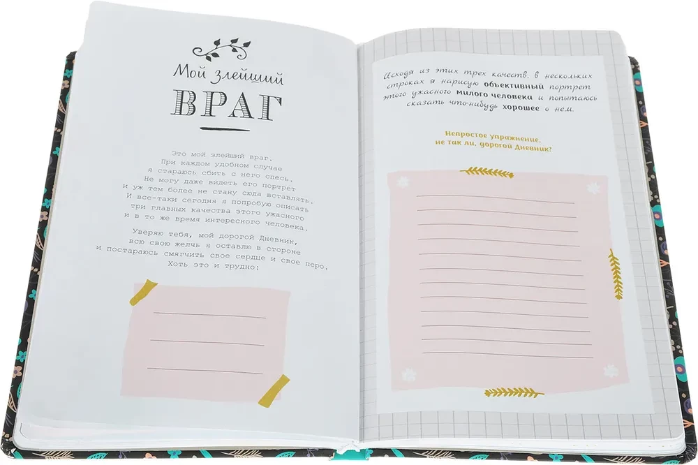 Mans dienasgrāmata. Dārgais dienasgrāmata. Bloknoti radošai pašizpausmei