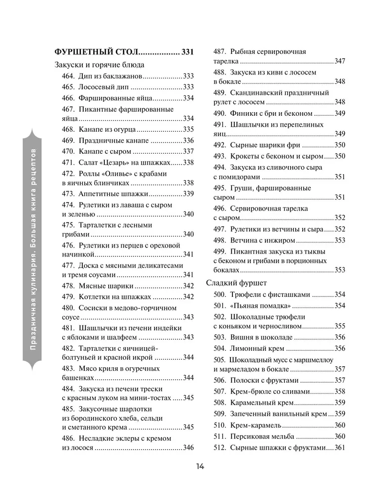 Праздничная кулинария. Большая книга рецептов