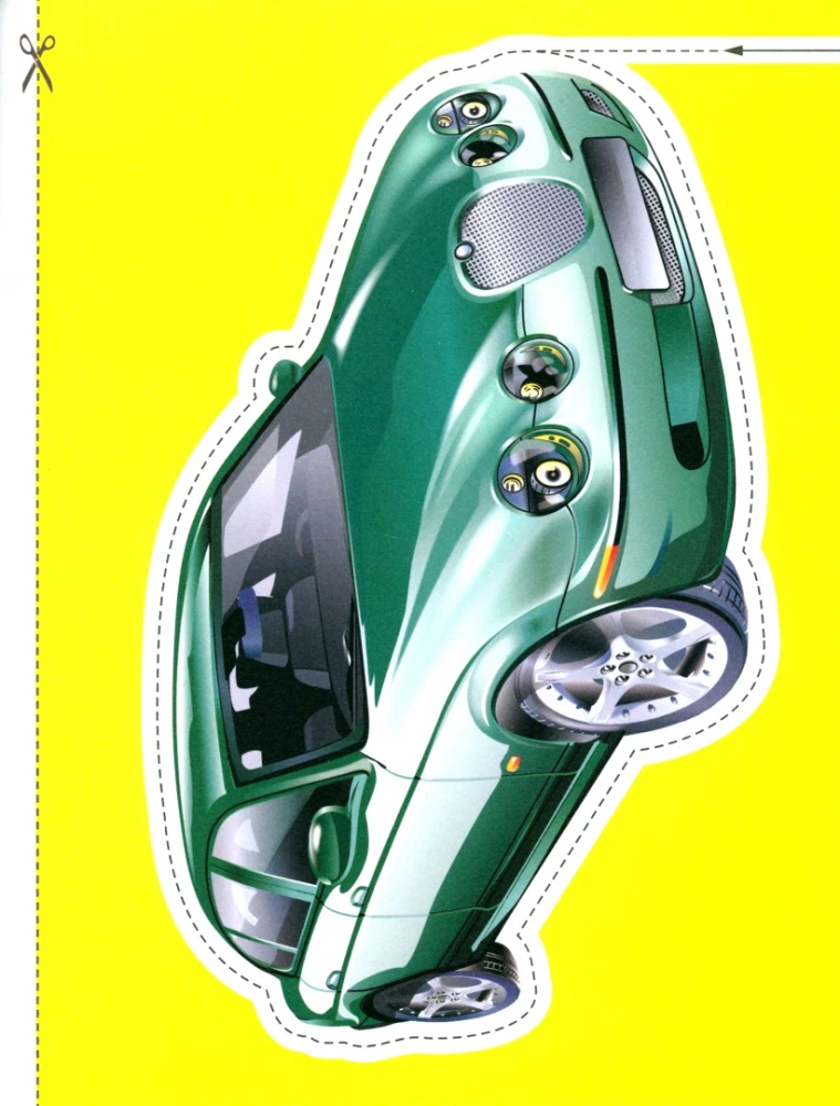 Izgriezumi. Automobiļi