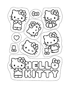 Стикербук Hello Kitty