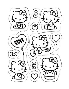 Стикербук Hello Kitty