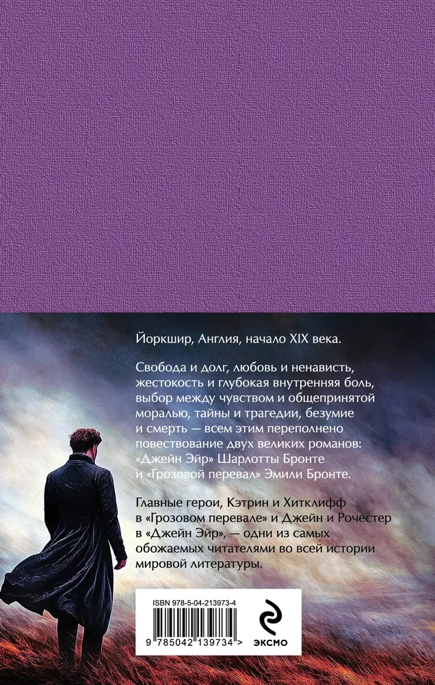Komplekts - Lielie romāni Bronšu māsām (no 2 grāmatām: Džeina Eira un Vētras kalns)