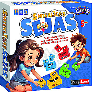 Galda spēle - Smieklīgas sejas (LV)