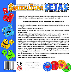 Galda spēle - Smieklīgas sejas (LV)