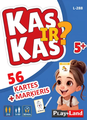 Настольная игра - Kas ir Kas? (LV)