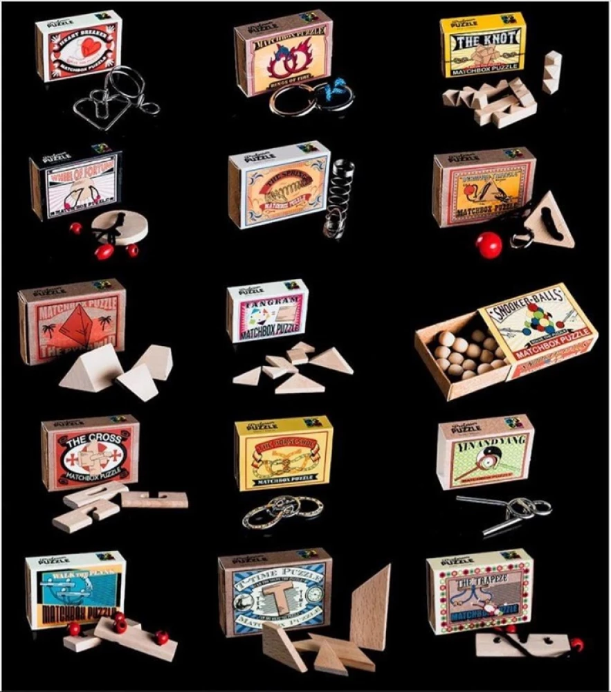 Spēle-mīkla - Matchbox Puzzle
