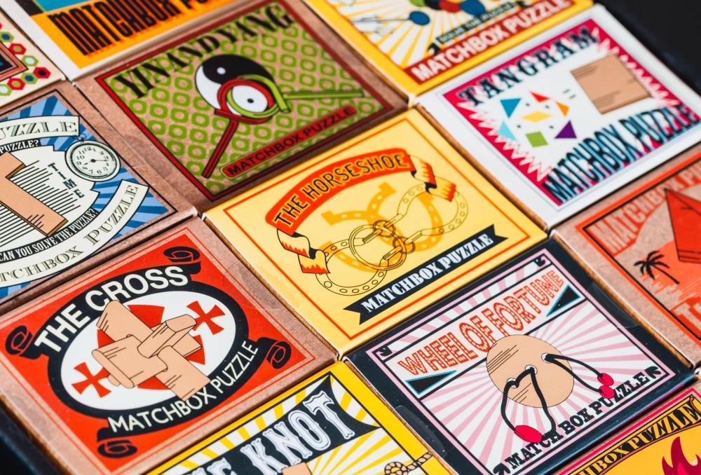 Spēle-mīkla - Matchbox Puzzle