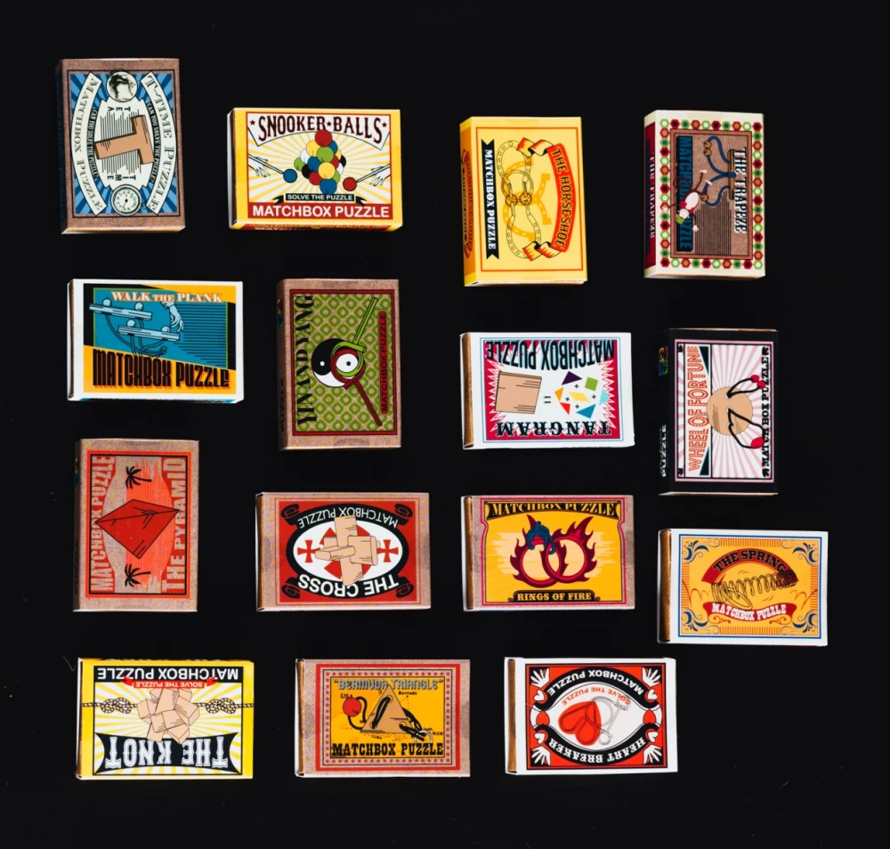 Spēle-mīkla - Matchbox Puzzle