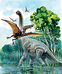 Pocemučkinu pasakas par dinozauriem
