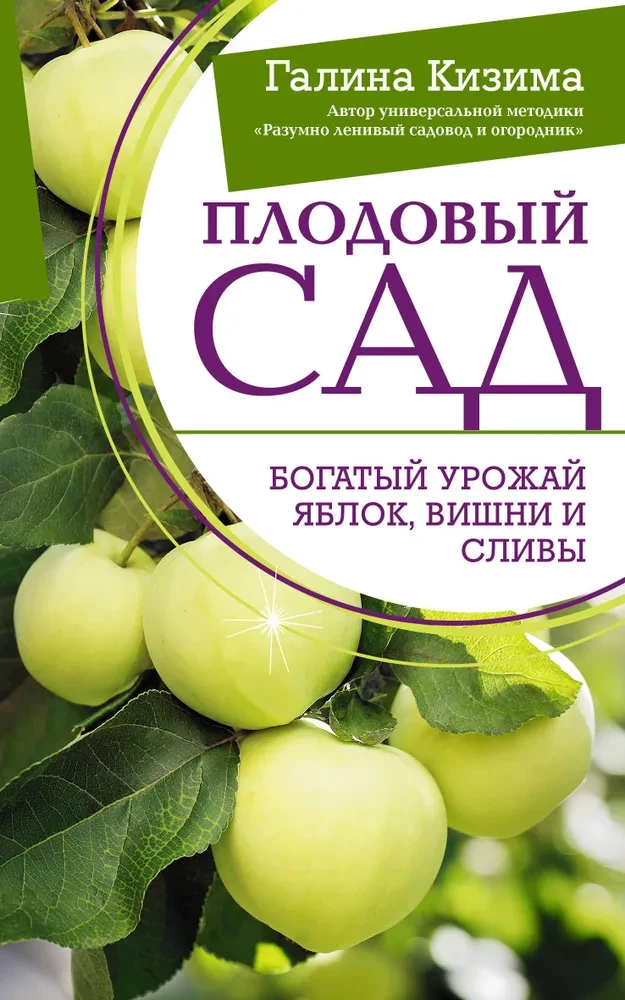Augļu dārzs. Bagātīga ābolu, ķiršu un plūmju raža