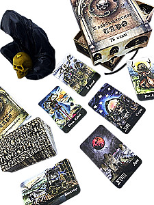 Гадальные карты - Кладбищенское Таро. Necropolis Tarot с инструкцией (78 карт)