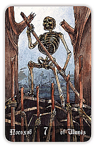Гадальные карты - Кладбищенское Таро. Necropolis Tarot с инструкцией (78 карт)