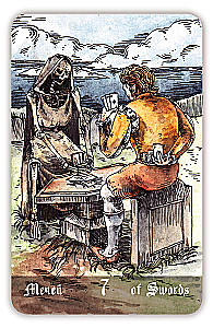 Гадальные карты - Кладбищенское Таро. Necropolis Tarot с инструкцией (78 карт)