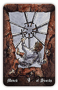 Гадальные карты - Кладбищенское Таро. Necropolis Tarot с инструкцией (78 карт)