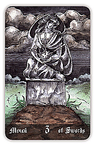 Гадальные карты - Кладбищенское Таро. Necropolis Tarot с инструкцией (78 карт)
