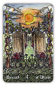Гадальные карты - Кладбищенское Таро. Necropolis Tarot с инструкцией (78 карт)