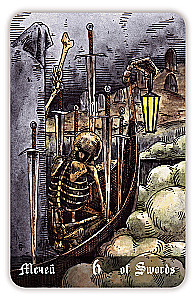 Гадальные карты - Кладбищенское Таро. Necropolis Tarot с инструкцией (78 карт)