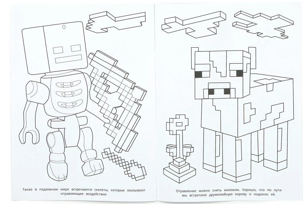 Ametista ala. Krāsošana pēc Minecraft motīviem