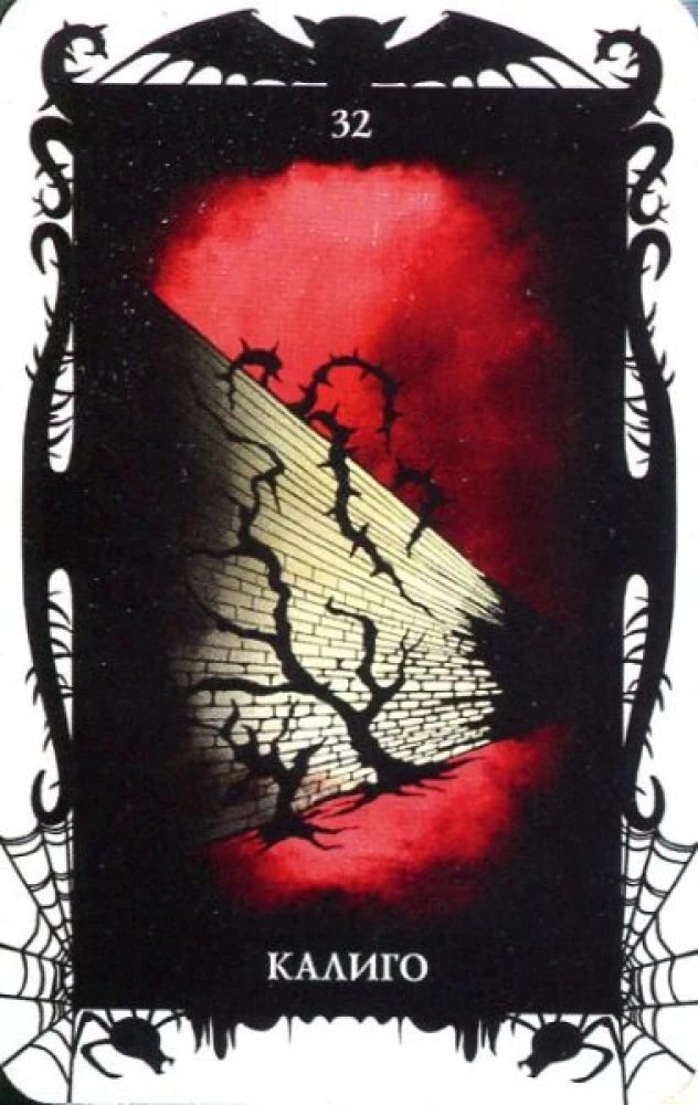 Tarot kārtis - Vēras Skļarovas dēmoni (78 kāršu komplekts ar instrukciju)