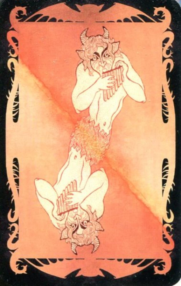 Tarot kārtis - Vēras Skļarovas dēmoni (78 kāršu komplekts ar instrukciju)