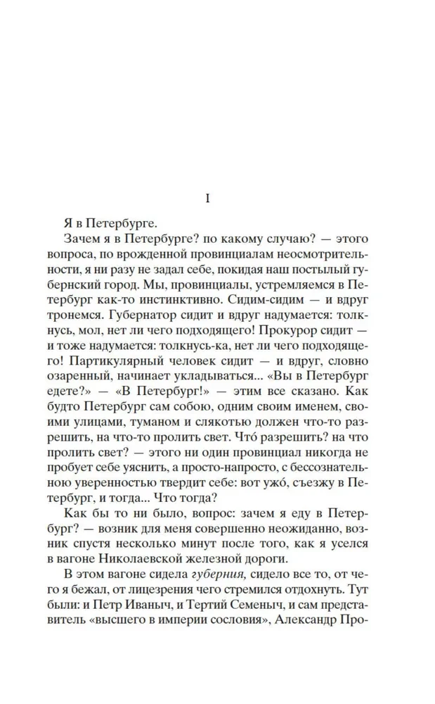 Дневник провинциала в Петербурге