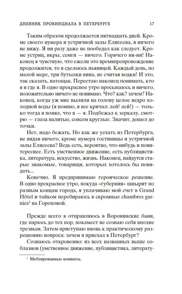 Дневник провинциала в Петербурге