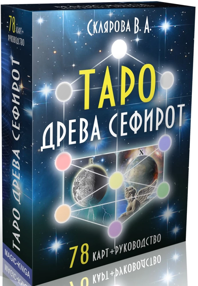 Gadāšanas kartes - Taro Koku Sefirot (Karte 78 kartes ar instrukciju)
