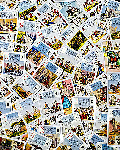 Gadāšanas kartes - orakuls Lenormand. Astro mitoloģiskā liela kāršu kaste (54 kartes ar instrukciju)